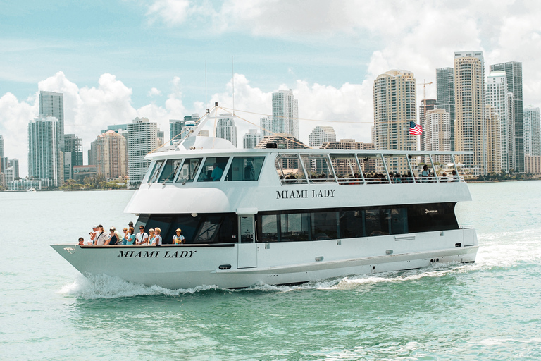 Miami: Hop-On/Hop-Off-Bustour Sightseeing-Tour mit dem Open-Top-Bus1-Tages-Ticket