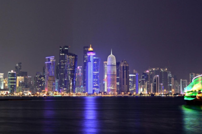 Doha : Quatre heures de visite rapide de la ville depuis la croisière et l'aéroport de DohaQuatre heures : Croisière commentée de la ville de Doha depuis le port de croisière de Doha
