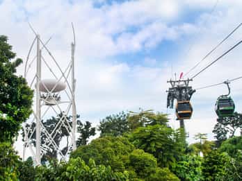 Сингапур: Поездка на гондоле под открытым небом SkyHelix Sentosa