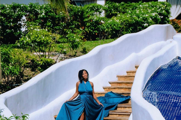 Zanzibar: FlyDress Photoshoot – Professional Camera & Drone.