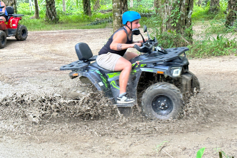 Khao Lak Wild ATV Quad Bike & Gentle Giants Experience From Khao Lak: Elephant Sanctuary Tour with ATV Bike