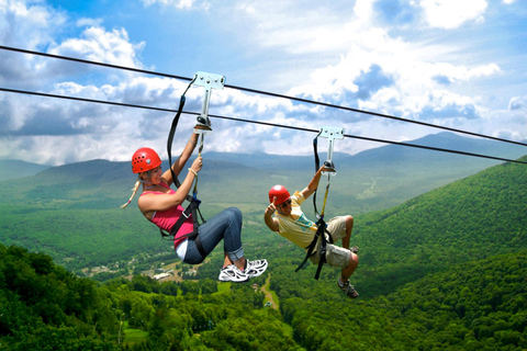 Antalya: Rafting, Canoeing & Zipline Combo with Lunch