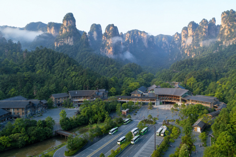 Zhangjiajie: Avatar Mountains E-Ticket & Guide Options 4-Day Park Ticket + 4 Mountain Transport Rides