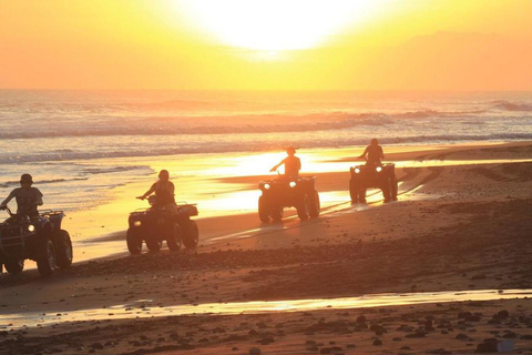 Agadir/Taghazout: Passeio de quadriciclo pela praia e pelas montanhas de Tamraght