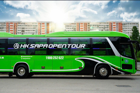 From Hanoi: Enjoy direct bus transfer from/to Sapa From Hanoi to Sapa (Double Cabin)