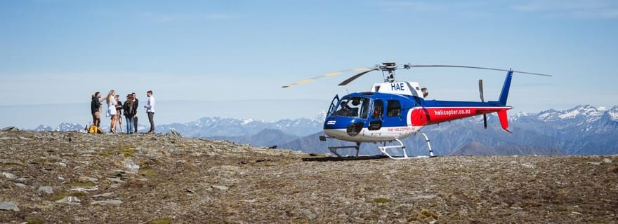 Excursion en hélicoptère à Queenstown pour un échantillonnage de vins