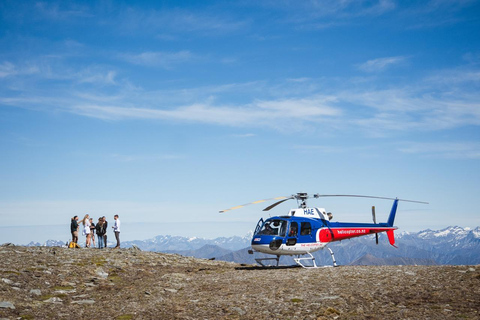 Tour in elicottero di Queenstown con degustazione di vini