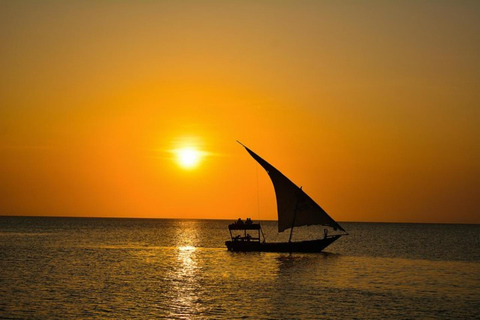 Zanzibar : excursion d'une journée à l'île-prison et au marché alimentaire nocturne (visite nocturne)Visite privée sans prise en charge à l'hôtel et retour à l'hôtel