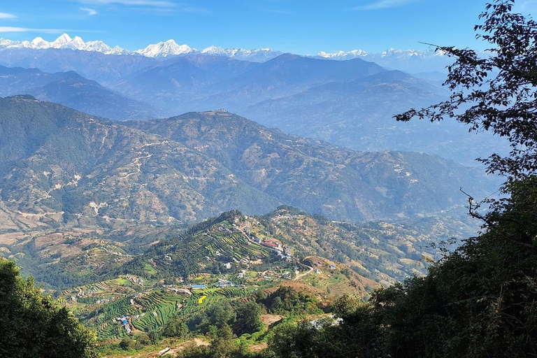 Visite touristique de Nagarkot au lever du soleil et de Bhaktapur