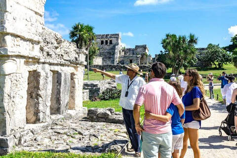 Cancún: Excursión a las Ruinas de Tulum y Snorkel con Tortugas Marinas