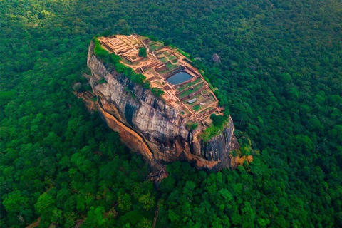 Colombo-Negombo : visite d&#039;une jounée de Sigiriya et de la grotte de Dambulla