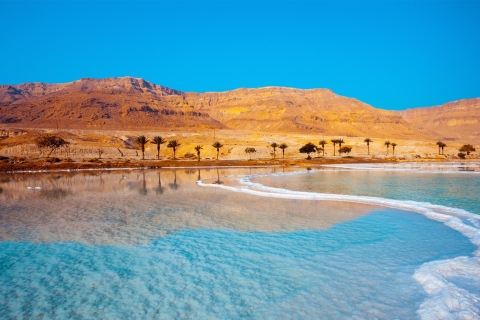 Desde Ammán :Excursión de día completo al Mar Muerto y a las Aguas Termales de Ma'inTodo incluido