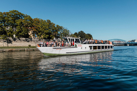Krakow: Day or Evening Cruise & Live Guide Option Day Cruise with Audio Guide