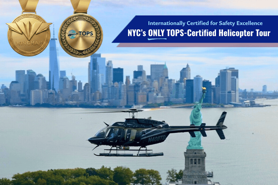 NYC: Manhattan Sightseeing Hubschrauber Rundflug. Foto: GetYourGuide