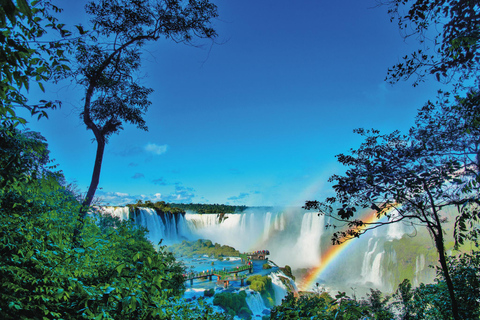 Tour Cataratas del Iguazú en Brasil y Argentina, 1 día.Excursión de un día, ambos lados de las Cataratas en 1 día.