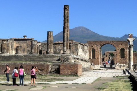 Desde Nápoles: excursión de un día a Pompeya y CapriDesde Nápoles: tour por Pompeya y Capri (grupo reducido VIP)