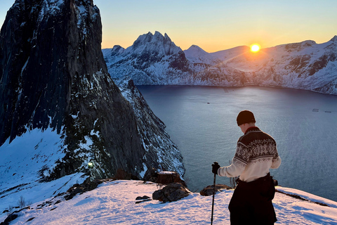 Tromsø: Snowshoe Hike on Senja to Hesten with Views of Segla From Tromsø: Snowshoe Hike to Hesten