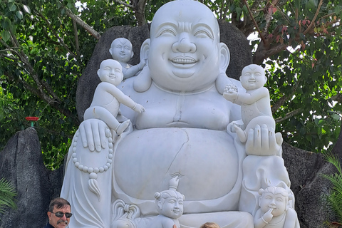 Marble Mountains and Lady Buddha from Hoi An OR Da NangMarble Mountains and Lady Buddha