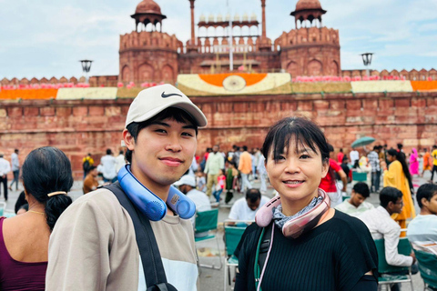 Delhi: Old & New Delhi Full-Half Day Tour Options Available Full Day Tour with Guide Only - (Without Car & Driver)