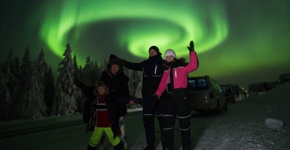 Rovaniemi: Northern Lights Hunting Road Trip, No Mileage Cap