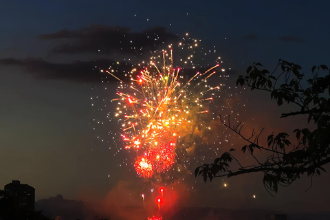 From Osaka/Kyoto: Tenjin Matsuri Fireworks&Yukata Experience From Osaka (Men's Yukata Experience)