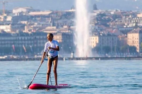 Geneva: Lake Paddleboarding with Equipment
