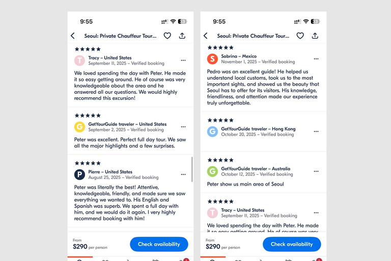 De Seul: excursão privada de um dia a Gangwondo - inglês ou espanholDe Seul: passeio privado de um dia a Gangwondo - inglês ou espanhol