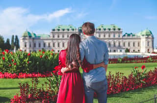 Wien: Privates Fotoshooting in den Gärten des Schlosses Belvedere