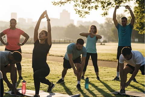 Outdoor Fitness Class