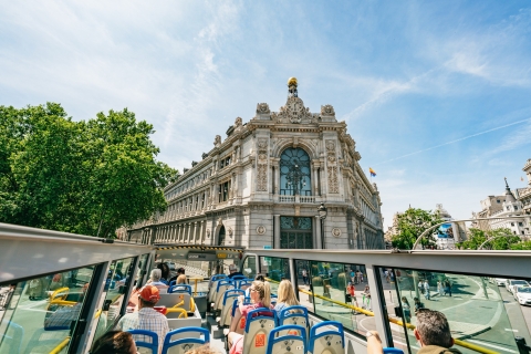 Madrid: Stadtrundfahrt mit dem Hop-On/Hop-Off-BusHop-On/Hop-Off-Ticket für einen Tag