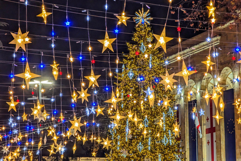 Tbilissi : Marché de Noël et visite guidée à pied des joyaux cachésVisite en petit groupe