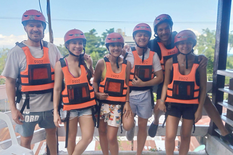 Cebu: Aventura de canyoning nas cataratas de Kawasan com transferes