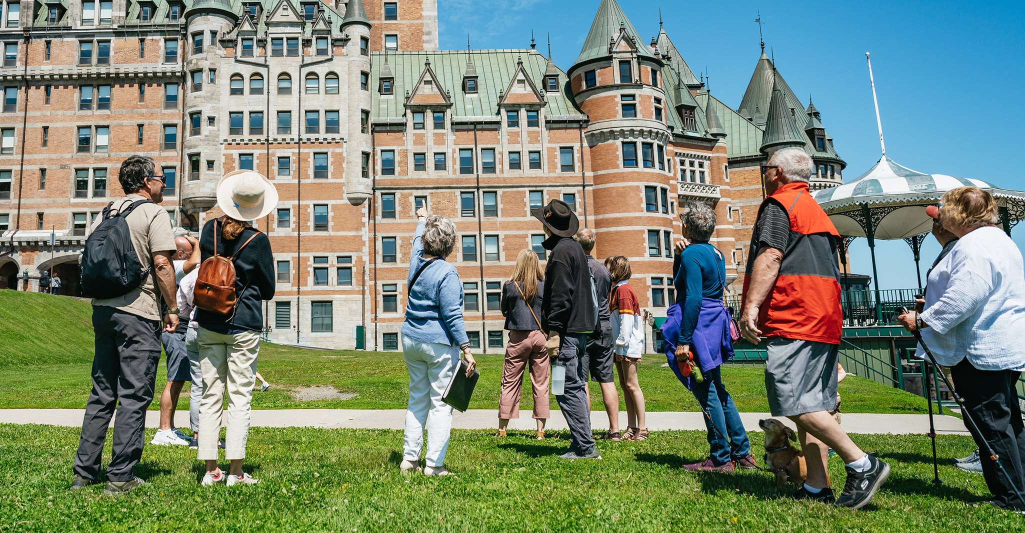Quebec City Old Town Walking Tour Landmark Highlights Walk in Quebec City, Canada