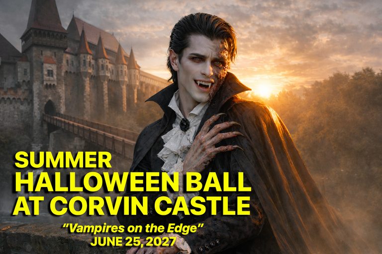 Bucharest: 7-Day Dracula Tour with Masquerade Ball