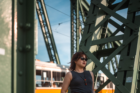 Foto di strada nelle vie più belle di Budapest