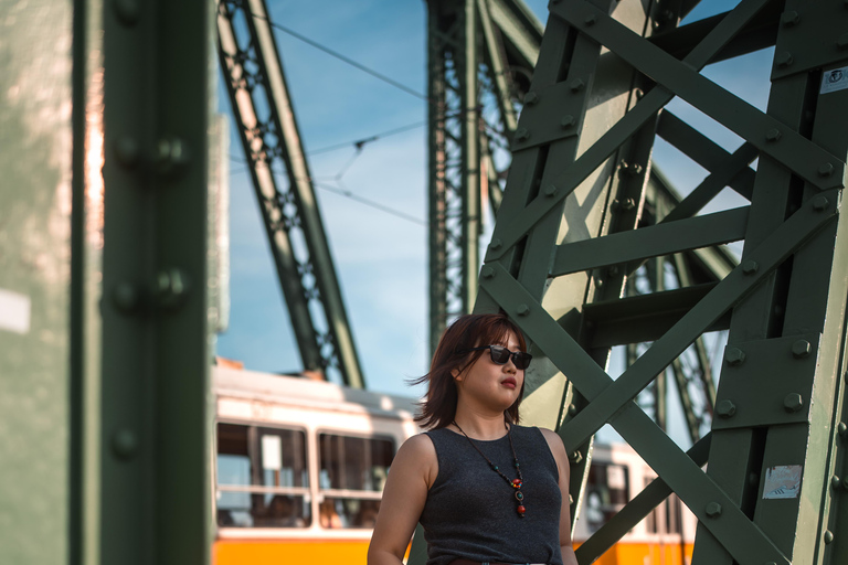 Foto di strada nelle vie più belle di Budapest