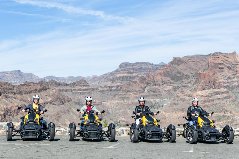 Passeio de moto Can-am Ryker: Descubra a montanha (Maspalomas)