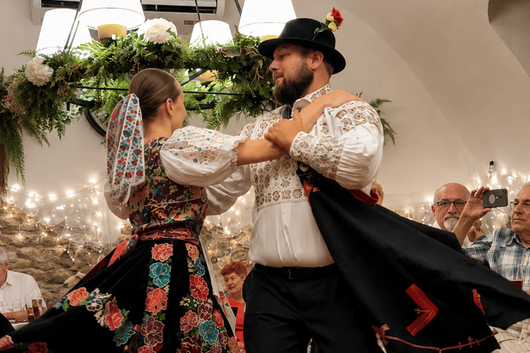 Slovak Folklore Interactive Show & Dinner in Bratislava