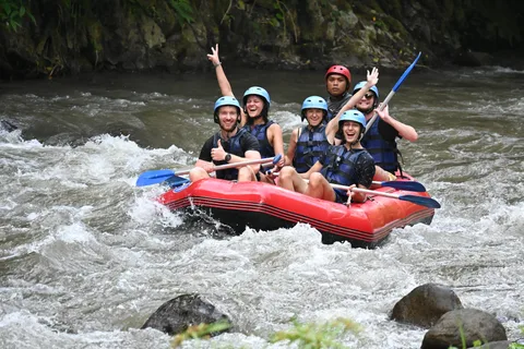 Ubud Ayung White Water Rafting Bali