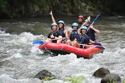 Ubud Ayung White Water Rafting Bali