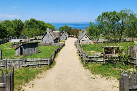From Boston: Plymouth Private Day Trip with Mayflower II Cruiseport Pickup