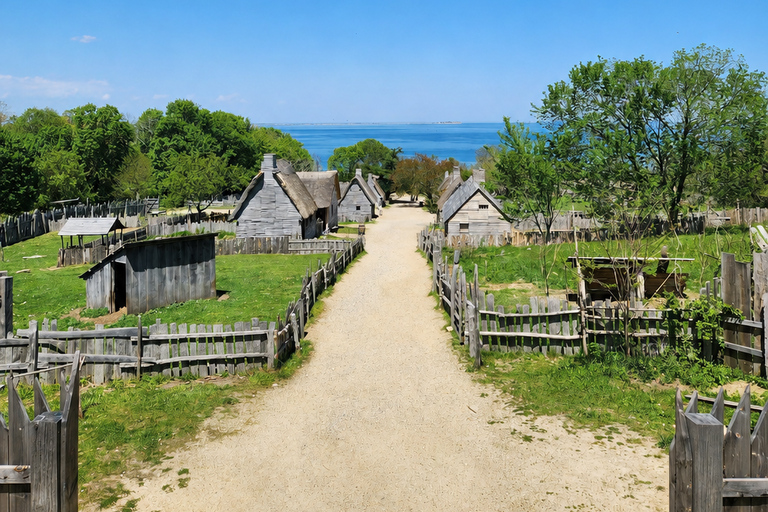 From Boston: Plymouth Private Day Trip with Mayflower II Cruiseport Pickup