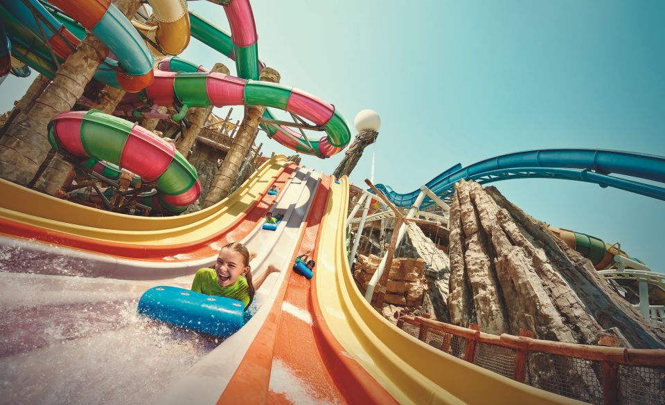 Abu Dhabi: Yas Waterworld Entry Ticket with Free Shuttle | GetYourGuide