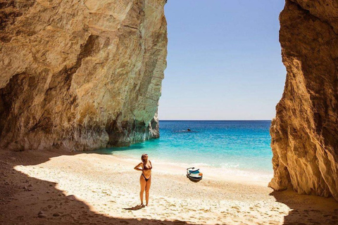 Agios Sostis: Hidden Love Cave & Natural Blue Pools Tour