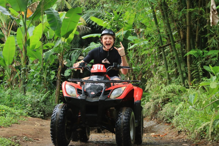 Bali: ATV Quad Bike Adventure with Waterfall & Lunch Single Ride ATV Quad Bike Adventure