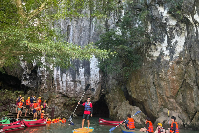 Phong Nha: Zipline Dark Cave & Paradise Cave Exploration Option 4: Full Adventure Experience - Drop-off in Hue