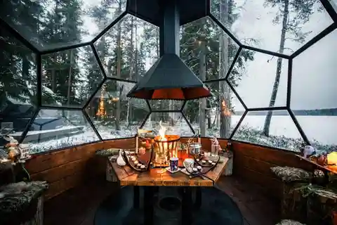 Rovaniemi: Tomteby-tur + lunch i glasiu + skotrar