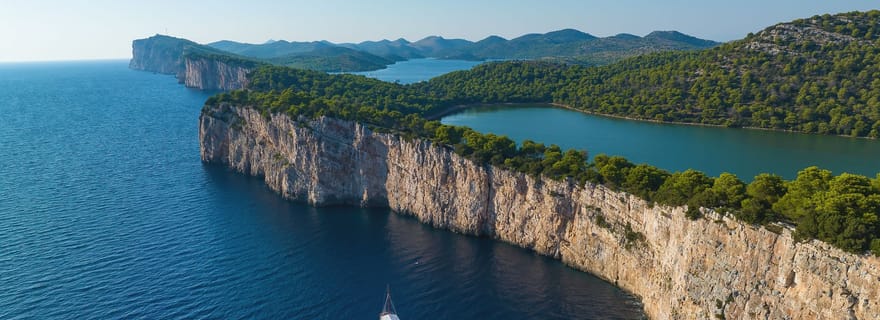 Au départ de Biograd : Kornati et Telašćica visite d'une jounée en bateau