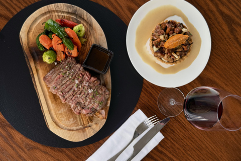 Athens: Rooftop Fine Dining at Whispers Restaurant Menu option 2