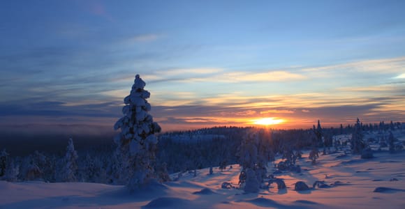 Snowshoe up a Mountain